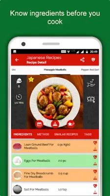 Japanese Food Recipes Offline, Cookbook, Cuisine android App screenshot 10